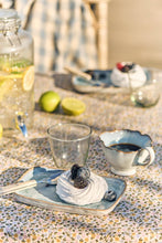 Załaduj obraz do przeglądarki galerii, Taca Ocean Blue podłużna kamienna Ib Laursen