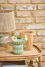 Załaduj obraz do przeglądarki galerii, Wazon szkliwiony Hortensja zielony ceramiczny Ib Laursen