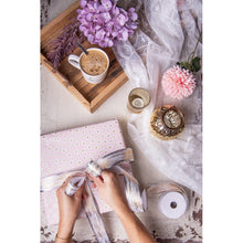 Załaduj obraz do przeglądarki galerii, Kubek ceramiczny biały serce czarne 300 ml Love Clayre & Eef