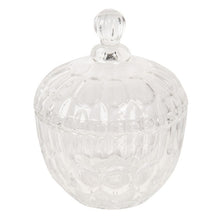 Załaduj obraz do przeglądarki galerii, Szklana bomboniera 14 x 17 cm retro Clayre Eef