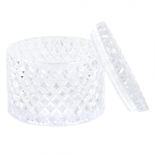 Załaduj obraz do przeglądarki galerii, Szklany pojemnik, bomboniera retro do przechowywania 11 x 8 cm Clayre Eef