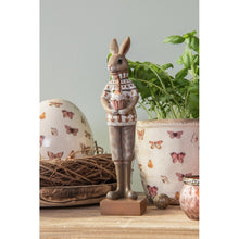 Załaduj obraz do przeglądarki galerii, Figurka królik brązowy 28 cm ozdobny wielkanoc Clayre Eef
