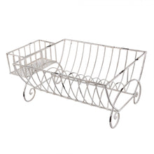 Załaduj obraz do przeglądarki galerii, Żeliwny ociekacz do naczyń biały retro Clayre Eef