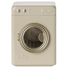 Załaduj obraz do przeglądarki galerii, MAILEG Metalowa pralka dla myszek 8,5cm - OFF WHITE