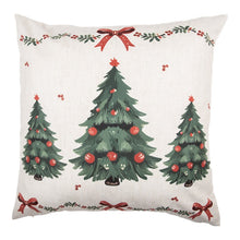 Załaduj obraz do przeglądarki galerii, Poszewk dekoracyjna choinka świąteczna 45 x 45 cm Clayre Eef