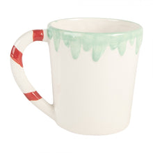 Załaduj obraz do przeglądarki galerii, Kubek Święty Mikołaj 400 ml Biały Ceramiczny Clayre & Eef