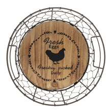 Załaduj obraz do przeglądarki galerii, Koszyk druciany z Country Style Clayre Eef