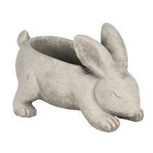 Załaduj obraz do przeglądarki galerii, Doniczka królik kamienna Clayre Eef
