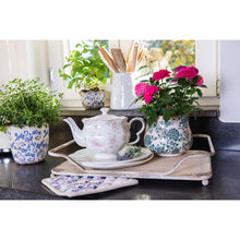 Załaduj obraz do przeglądarki galerii, Dzbanek na herbatę porcelanowy kwiaty Clayre Eef
