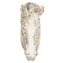 Załaduj obraz do przeglądarki galerii, Figurka ścienna koń głowa prowansalska Clayre Eef
