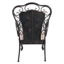 Załaduj obraz do przeglądarki galerii, Fotel metalowy Prowansalski Clayre Eef