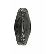 Załaduj obraz do przeglądarki galerii, Kinkiet Boho rattanowy ciemny brąz mały Light Living