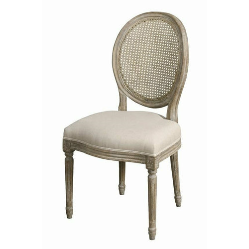 Krzesło tapicerowane Classic ratan