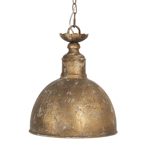 Lampa wisząca złota retro 29 x 35 cm Clayre Eef