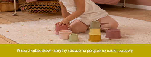 Kubeczki Stacking Tower dla dzieci