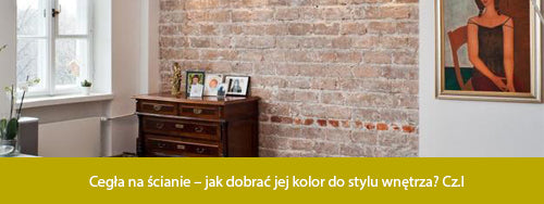 Cegła na ścianie – jak dobrać jej kolor do stylu wnętrza? Cz.I