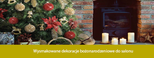 dekoracje bożonarodzeniowe do salonu
