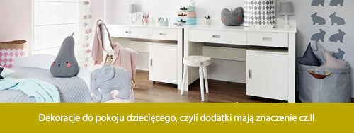 Stylowe dekoracje do dziecięcego pokoju
