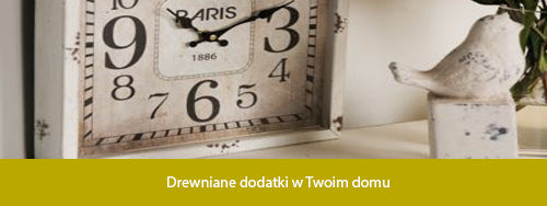 Drewniane dodatki w Twoim domu