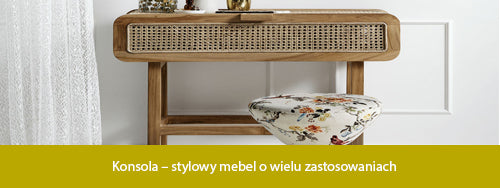 Konsola stylowe meble do salonu