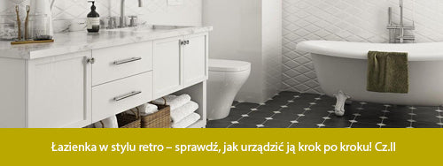 Łazienka w stylu retro – sprawdź, jak urządzić ją krok po kroku! Cz.II