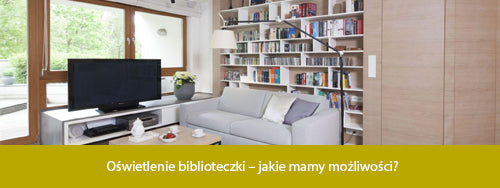 Oświetlenie biblioteczki – jakie mamy możliwości?