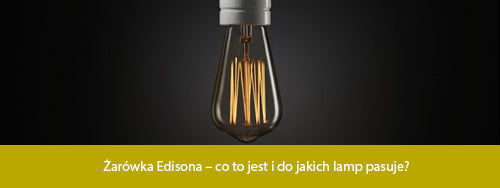 Żarówka Edisona – co to jest i do jakich lamp pasuje?