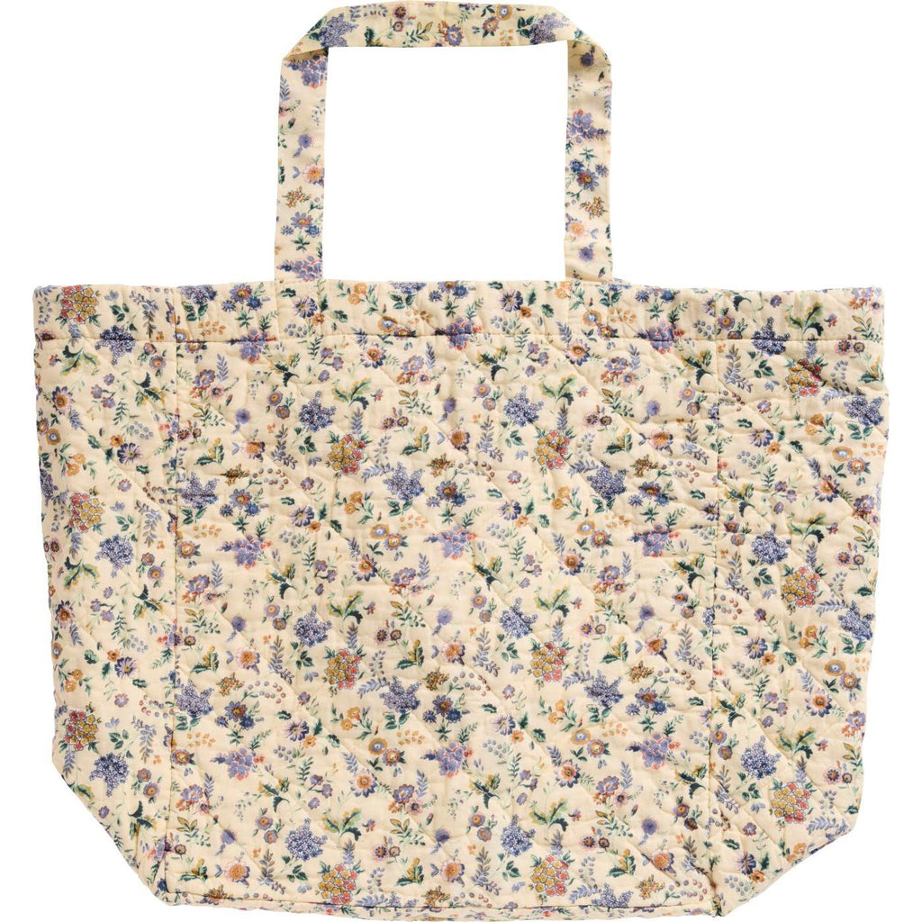 Torba pikowana w kwiaty na zakupy / plażowa Ib Laursen