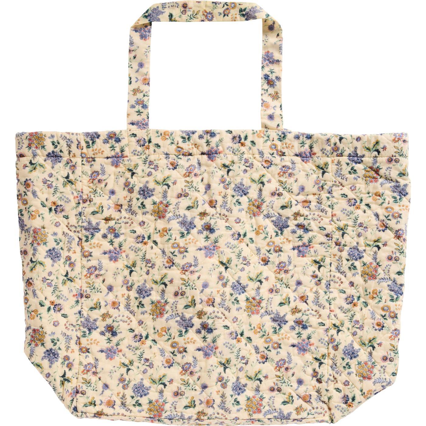 Torba pikowana w kwiaty na zakupy / plażowa Ib Laursen