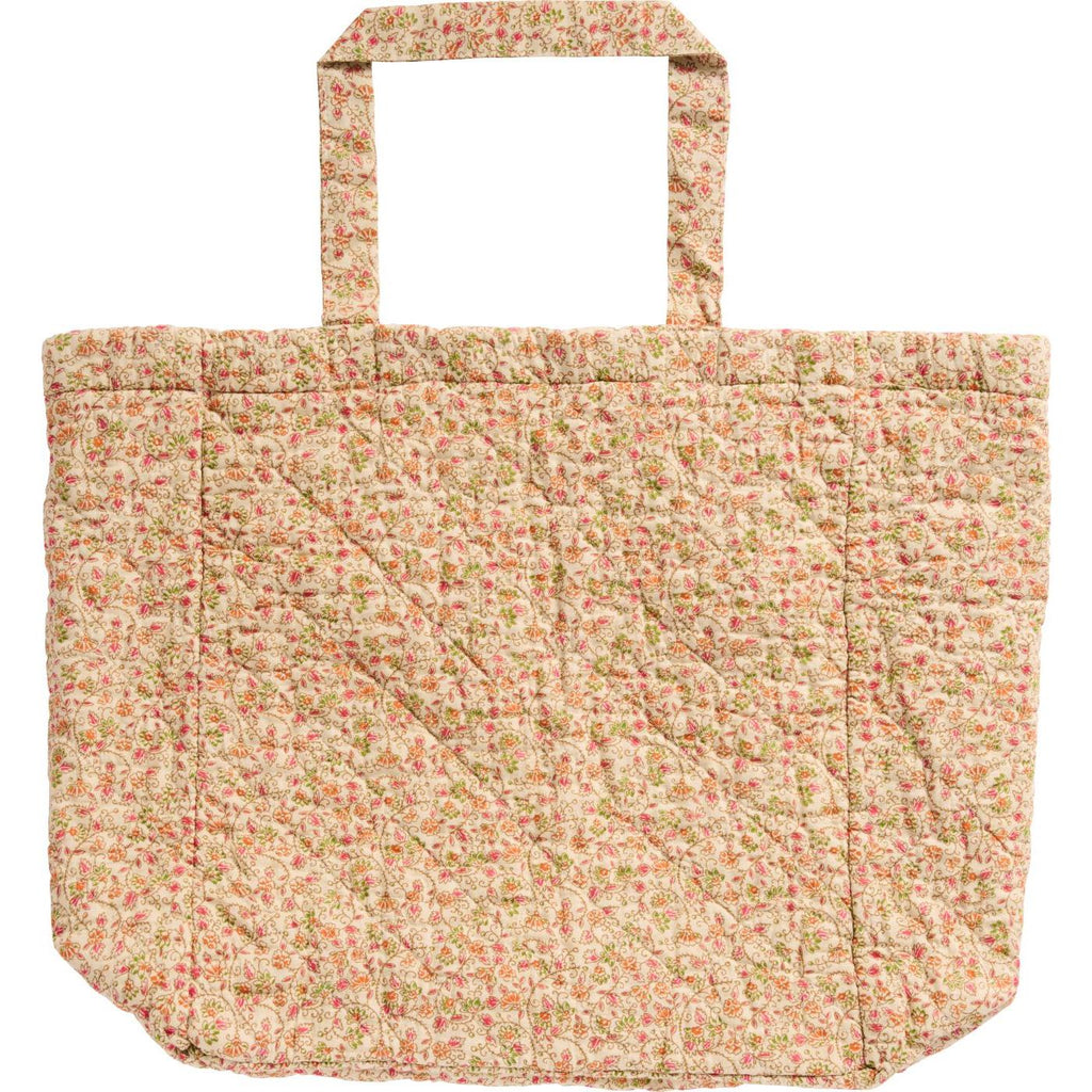 Torba pikowana w kwiaty na zakupy / plażowa Ib Laursen