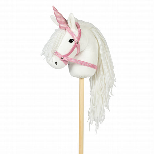 Róg i kantar jednorożca Hobby Horse, różowy by Astrup