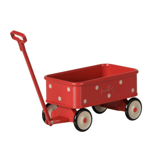 Maileg Wagonik Mouse Red