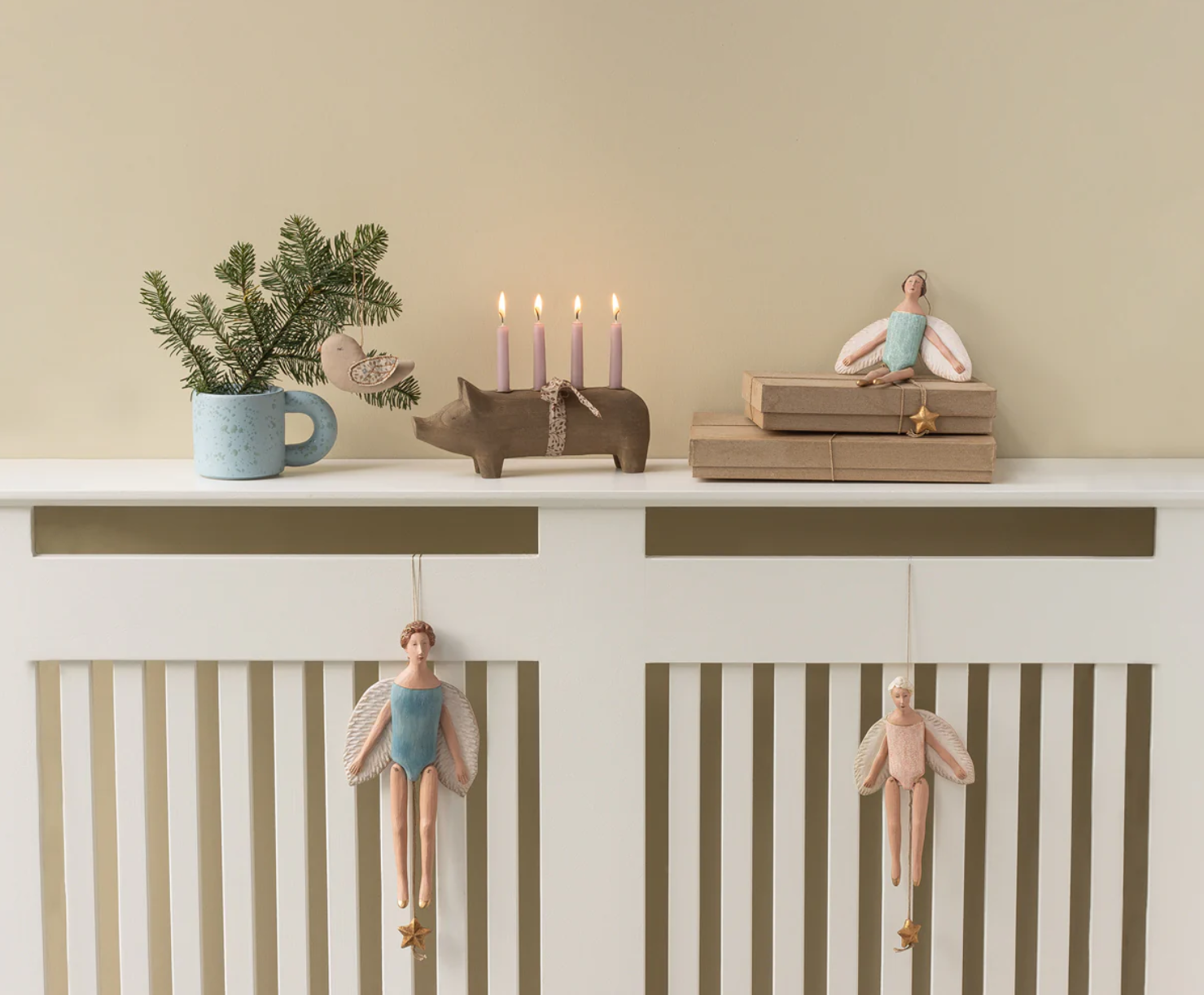 Świecznik Bożonarodzeniowy Advent Maileg - Nature