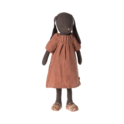 Maileg Króliczek w sukience 43 cm - Bunny size 3, Earth - Dress