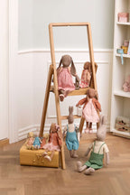 Królik, Size 5 - Classic - Dzianinowa koszulka i ogrodniczki