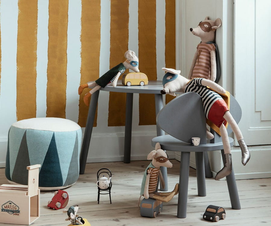 Maileg - Myszka - Super hero mouse, Maxi - Girl