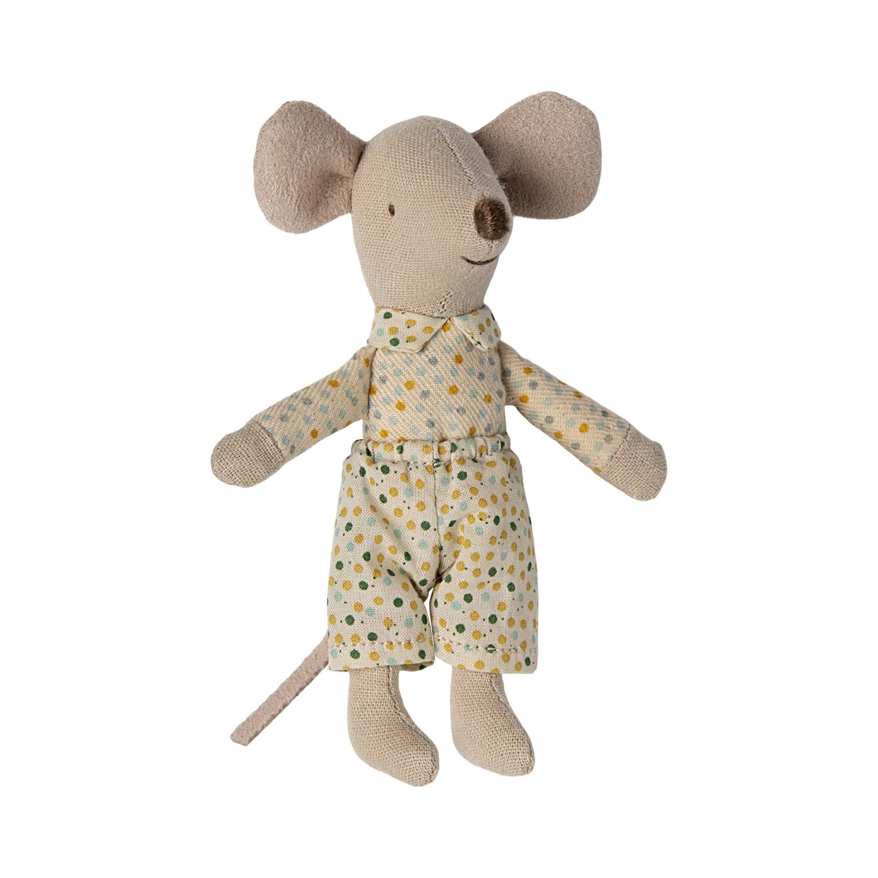 Maileg Myszka w pudełku 11cm - Litle brother mouse in box