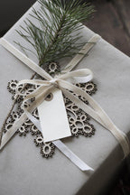 Wstążka aksamitna na szpuli 10 m kremowa Ib Laursen