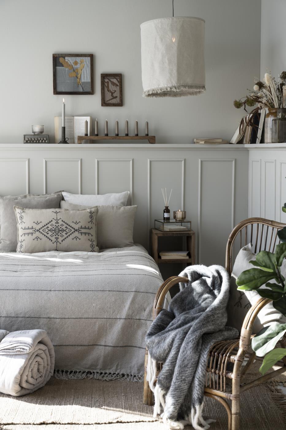 Fotel rattanowy naturalny Jannie Ib Laursen