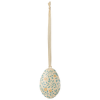 Dekoracja wielkanocna - jajko w gałązki  miętowe  Maileg