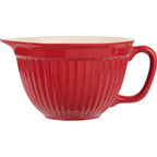 Miska ceramiczna do ciasta Mynte czerwona Strawberry Ib Laursen