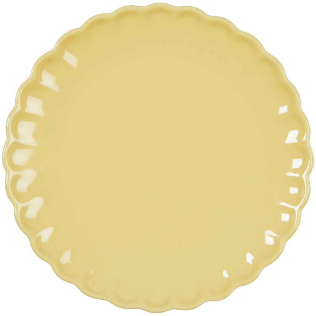 Talerzyk deserowy Mynte żółty Lemonade 19,5 cm Ib Laursen