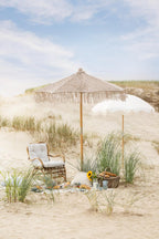 Fotel rattanowy naturalny Jannie Ib Laursen