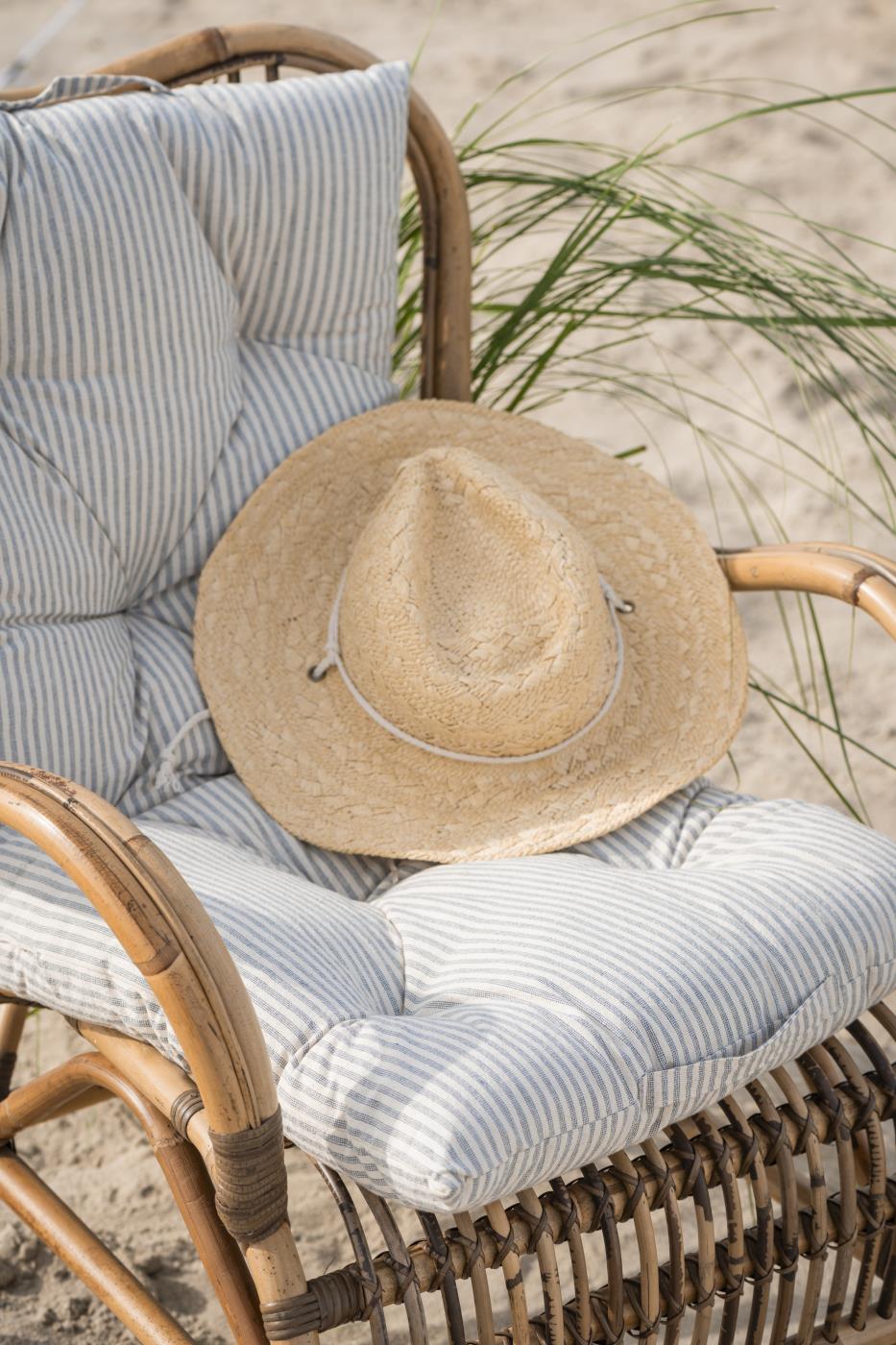 Fotel rattanowy naturalny Jannie Ib Laursen