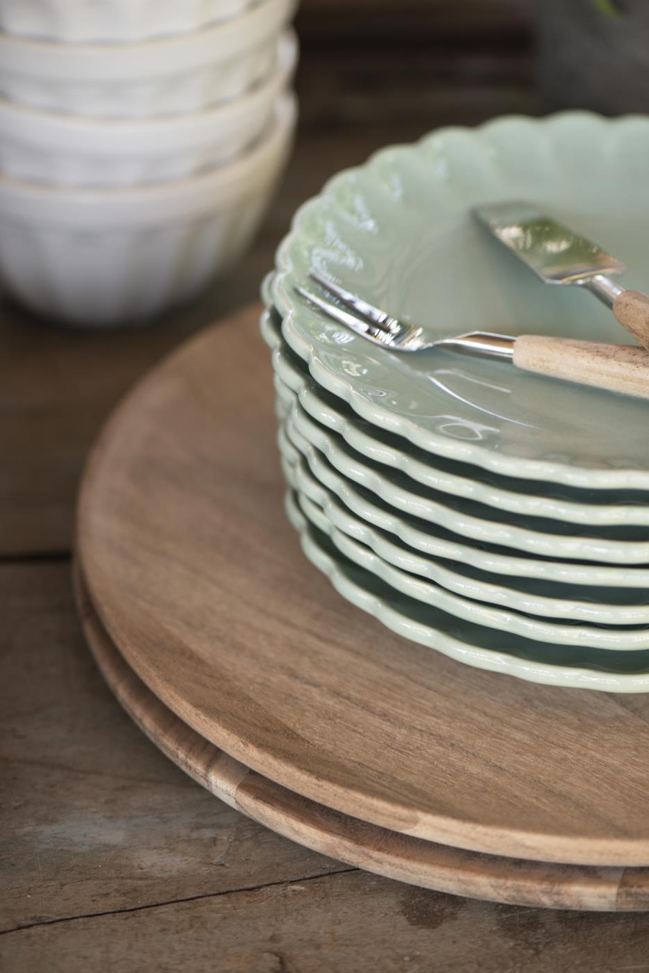 Talerzyk deserowy Mynte Gree tea 19,5 cm Ib Laursen