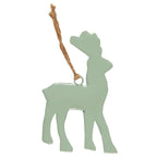 Renifer do zawieszenia na sznurku jutowym  Ib Laursen