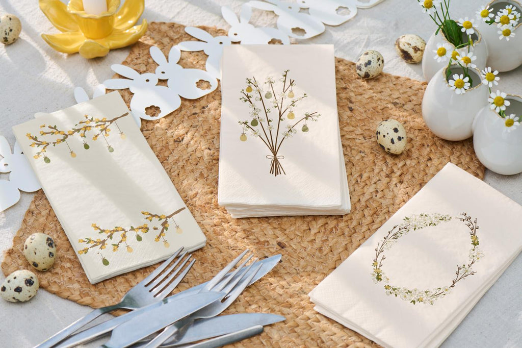Serwetki papierowe świąteczne girlanda wielkanocna 16 szt. Ib Laursen