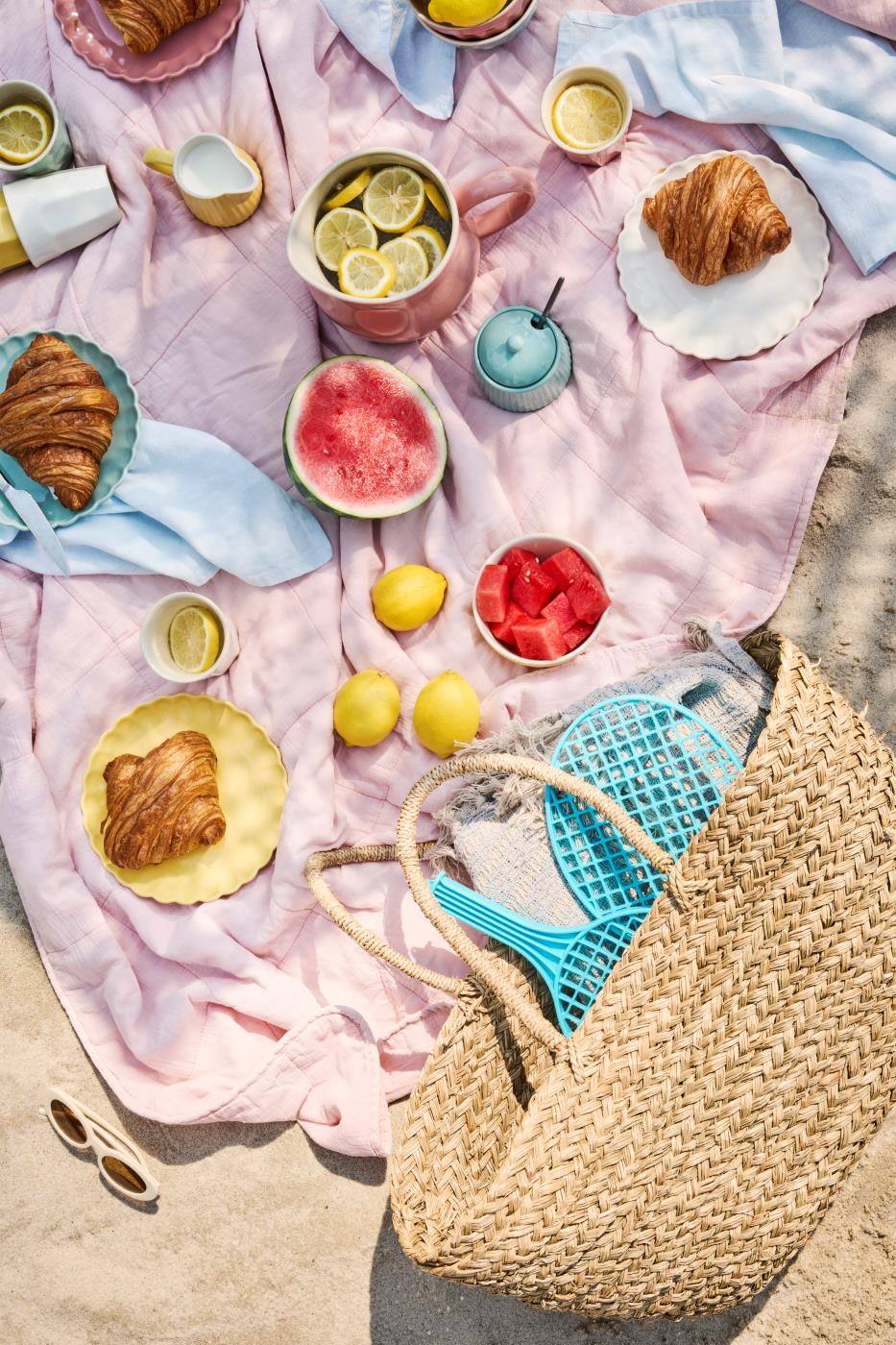 Talerzyk deserowy Mynte żółty Lemonade 19,5 cm Ib Laursen