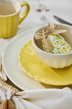 Talerzyk deserowy Mynte żółty Lemonade 19,5 cm Ib Laursen