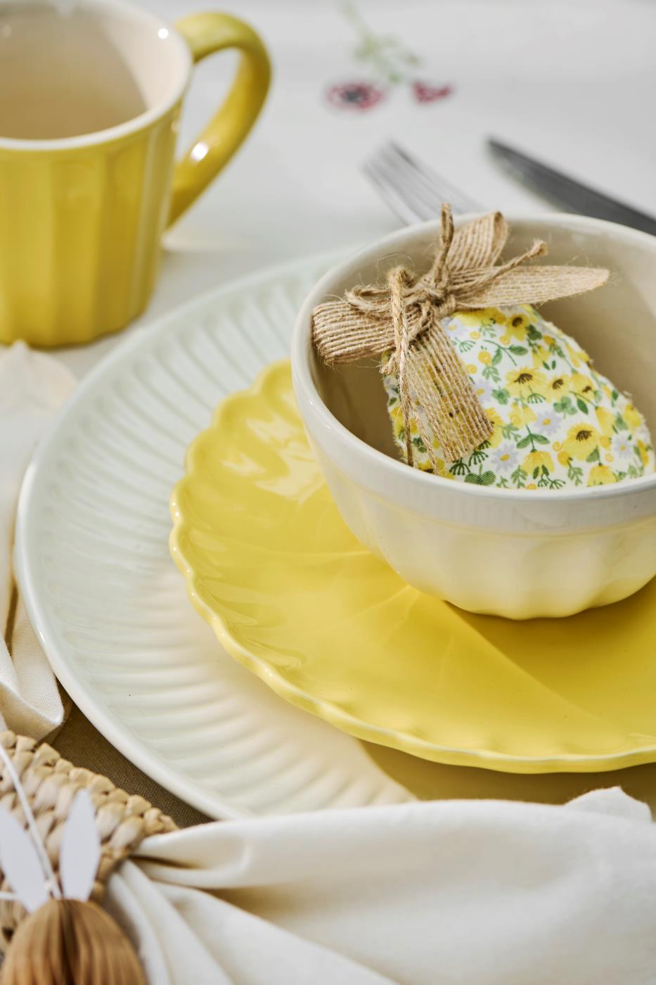 Talerzyk deserowy Mynte żółty Lemonade 19,5 cm Ib Laursen